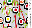 stock-vector-vector-seamless-background-sushi-25410952